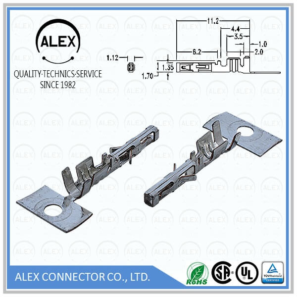 Crimp Terminal / .118"(3.00mm) Single Row Wire-to-Board Connectors