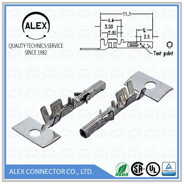 Crimp Terminal / .118"(3.00mm) Single Row Wire-to-Board Connectors
